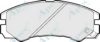 APEC braking PAD1036 Brake Pad Set, disc brake
